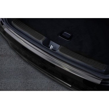 Накладка на задний бампер (черная) Mercedes GLC Coupe (2016-) бренд – Avisa главное фото